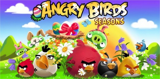 jaquette du jeu vidéo Angry Birds Seasons