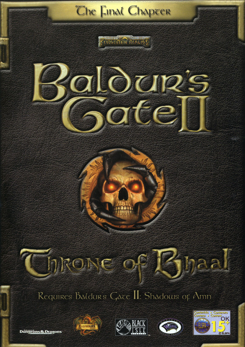 jaquette du jeu vidéo Baldur's Gate II: Throne of Bhaal