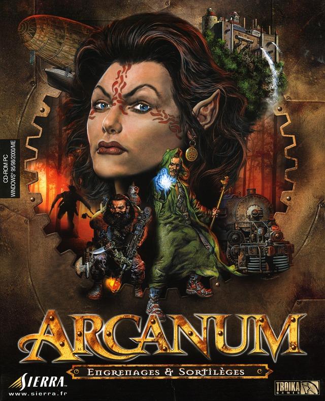jaquette du jeu vidéo Arcanum : Engrenages & Sortilèges