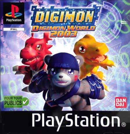 jaquette du jeu vidéo Digimon World 2003