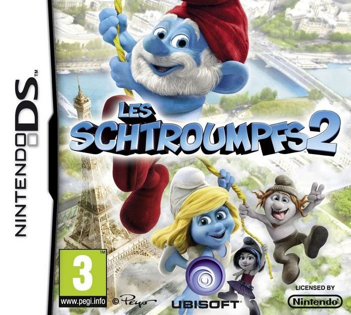 jaquette du jeu vidéo Les Schtroumpfs 2