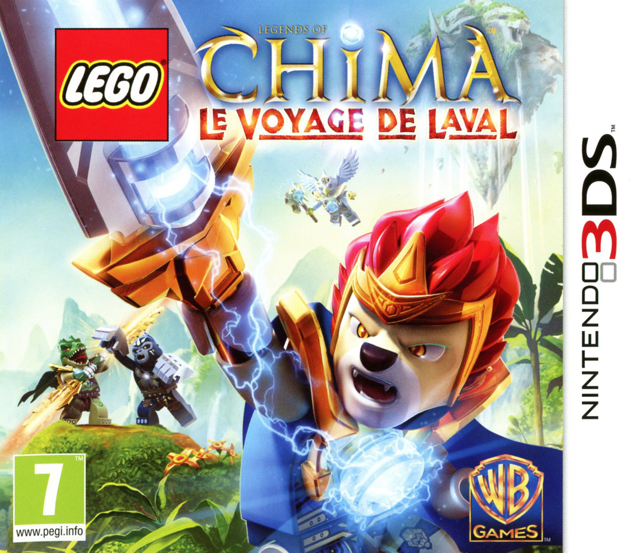 jaquette du jeu vidéo LEGO Legends of Chima: Laval's Journey