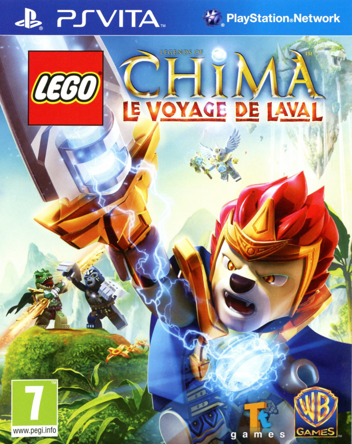 jaquette du jeu vidéo LEGO Legends of Chima: Laval's Journey