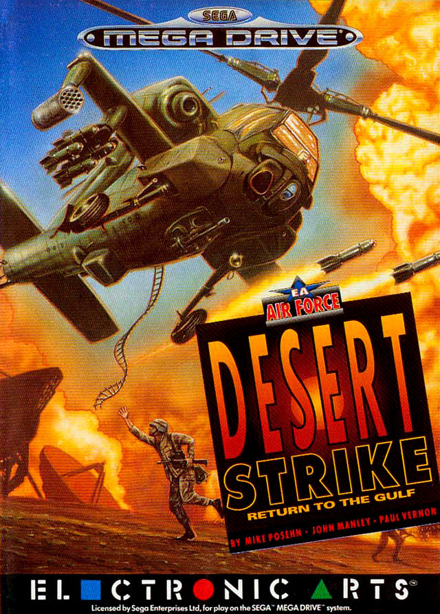 jaquette du jeu vidéo Desert Strike: Return to the Gulf