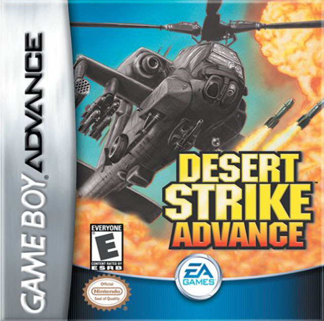 jaquette du jeu vidéo Desert Strike Advance