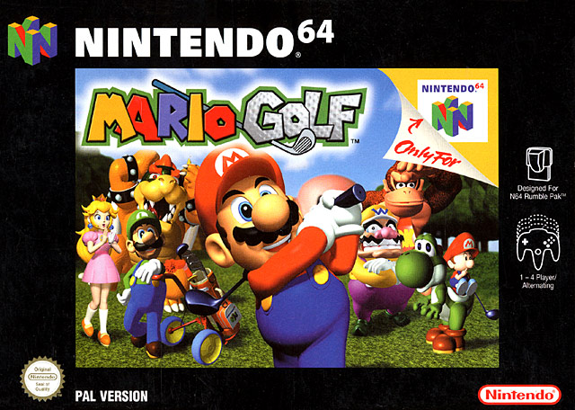 jaquette du jeu vidéo Mario Golf
