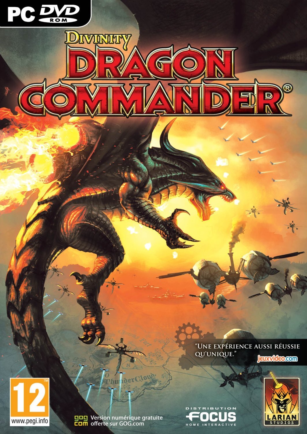 jaquette du jeu vidéo Divinity: Dragon Commander