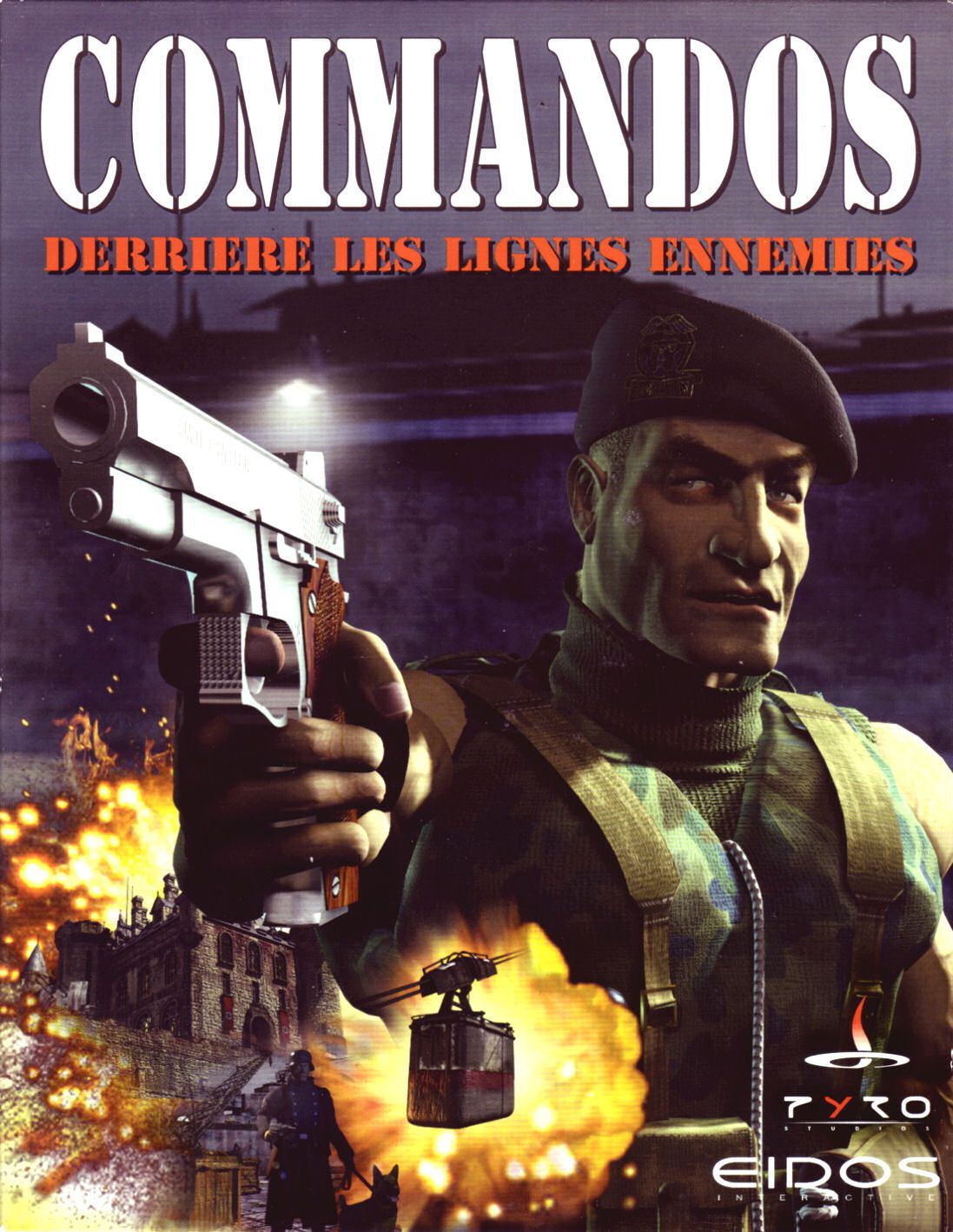 jaquette du jeu vidéo Commandos : Derrière les Lignes Ennemies