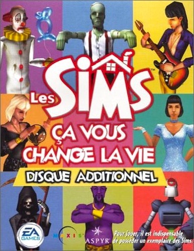 jaquette du jeu vidéo Les Sims : Ça vous Change la Vie