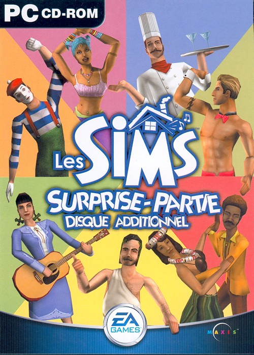 jaquette du jeu vidéo Les Sims : Surprise-Partie