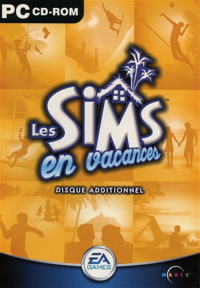 jaquette du jeu vidéo Les Sims : En Vacances