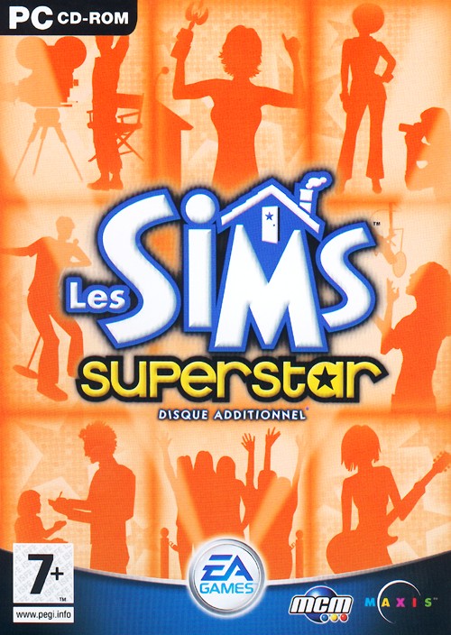jaquette du jeu vidéo Les Sims : Superstar
