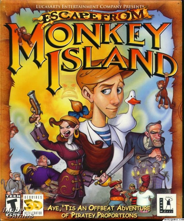 jaquette du jeu vidéo Escape From Monkey Island