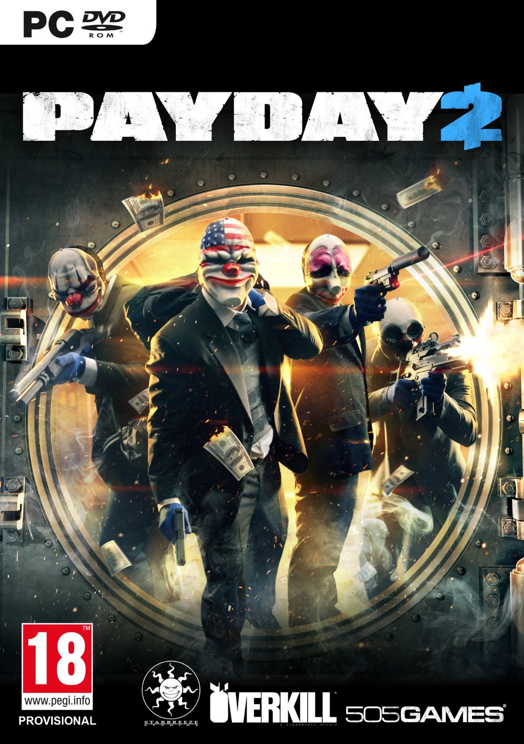 jaquette du jeu vidéo Payday 2
