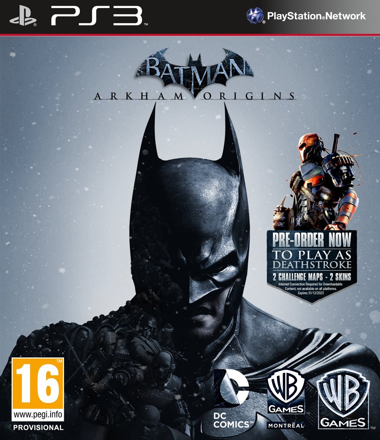 jaquette du jeu vidéo Batman: Arkham Origins