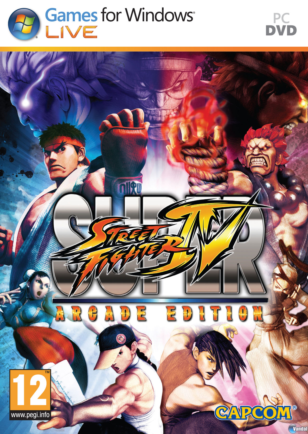 jaquette du jeu vidéo Super Street Fighter IV: Arcade Edition
