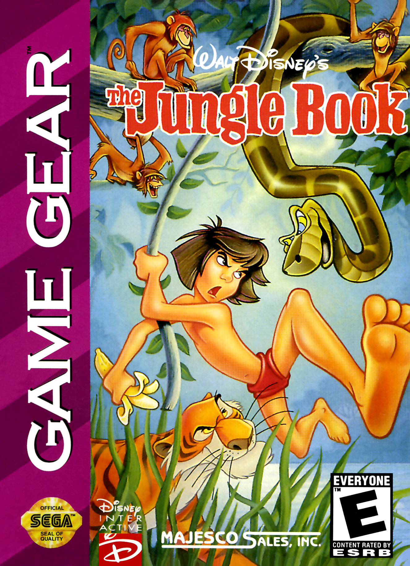 jaquette du jeu vidéo Le Livre de la Jungle