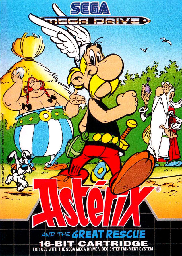 jaquette du jeu vidéo Asterix and the Great Rescue