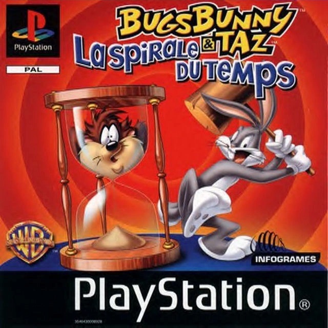 jaquette du jeu vidéo Bugs Bunny & Taz : La Spirale du Temps