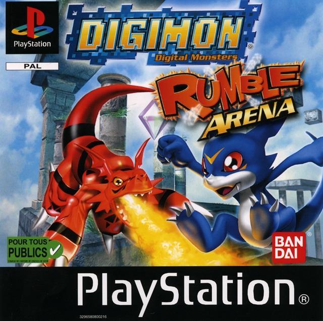jaquette du jeu vidéo Digimon Rumble Arena