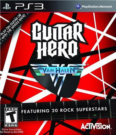 jaquette du jeu vidéo Guitar Hero : Van Halen