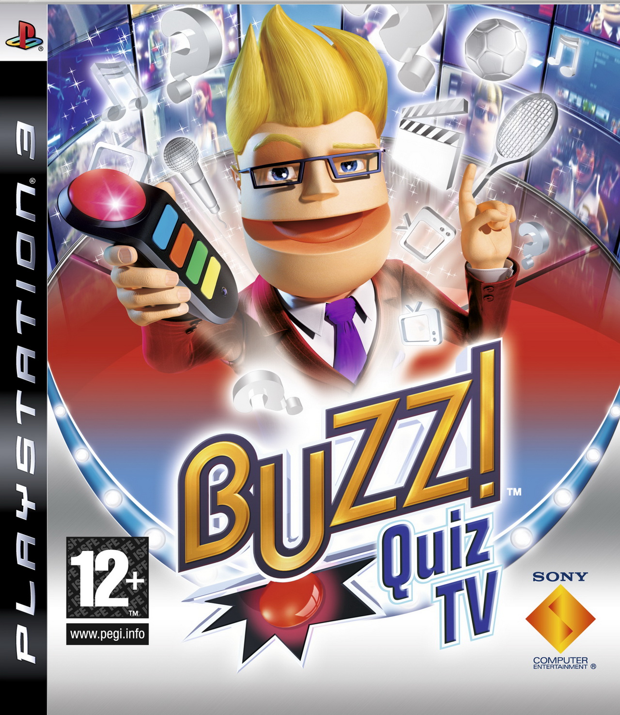 jaquette du jeu vidéo Buzz !: Quiz TV