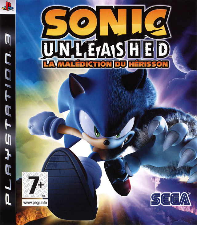 jaquette du jeu vidéo Sonic Unleashed : La Malédiction du Hérisson