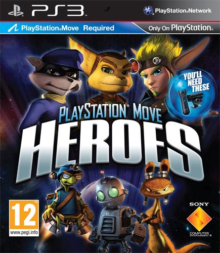 jaquette du jeu vidéo Playstation Move Heroes