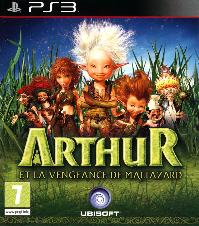 jaquette du jeu vidéo Arthur et la Vengeance de Maltazard
