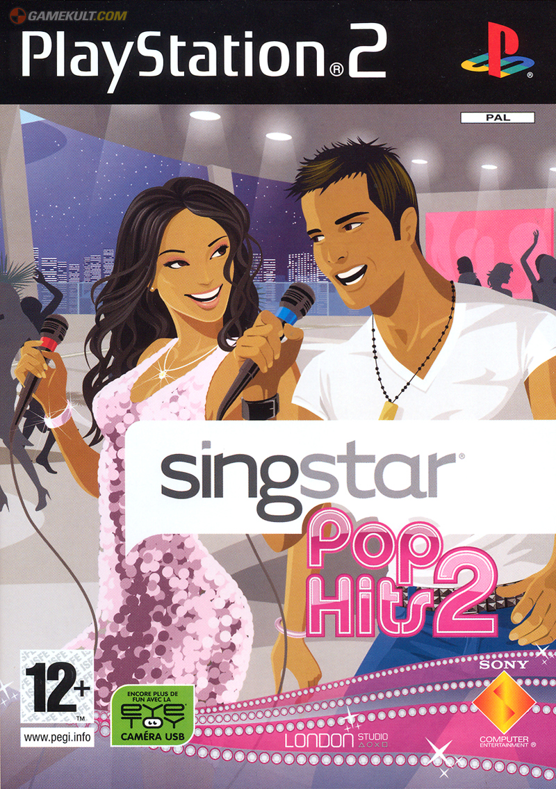 jaquette du jeu vidéo Singstar Pop Hits 2