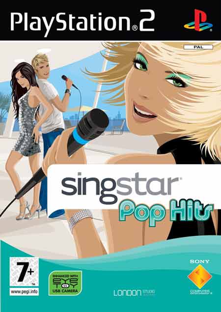 jaquette du jeu vidéo Singstar Pop Hits