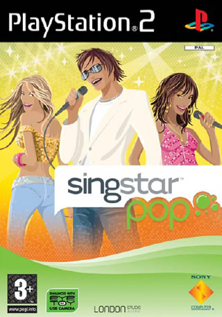 jaquette du jeu vidéo Singstar Pop