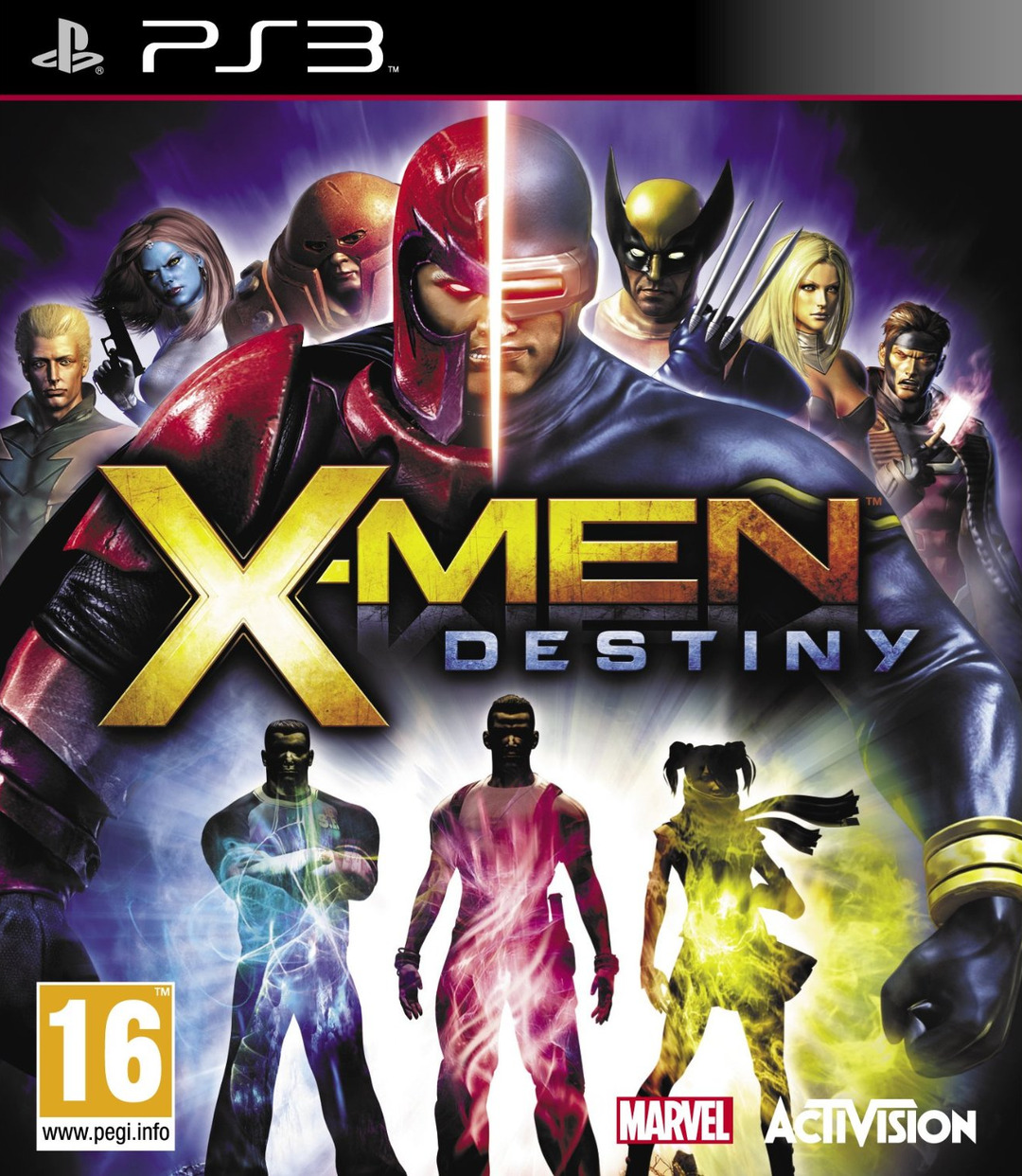 jaquette du jeu vidéo X-Men Destiny