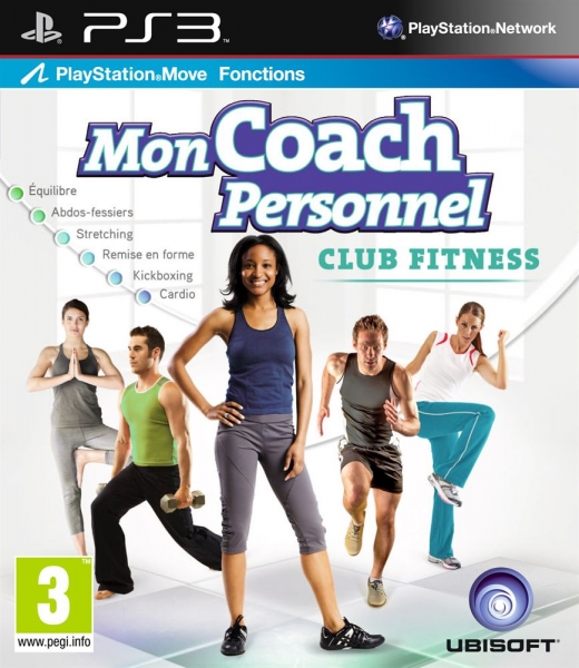 jaquette du jeu vidéo Mon Coach Personnel : Club Fitness