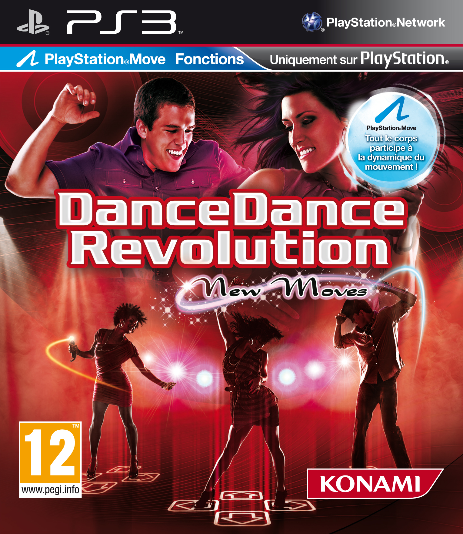 jaquette du jeu vidéo Dance Dance Revolution New Moves