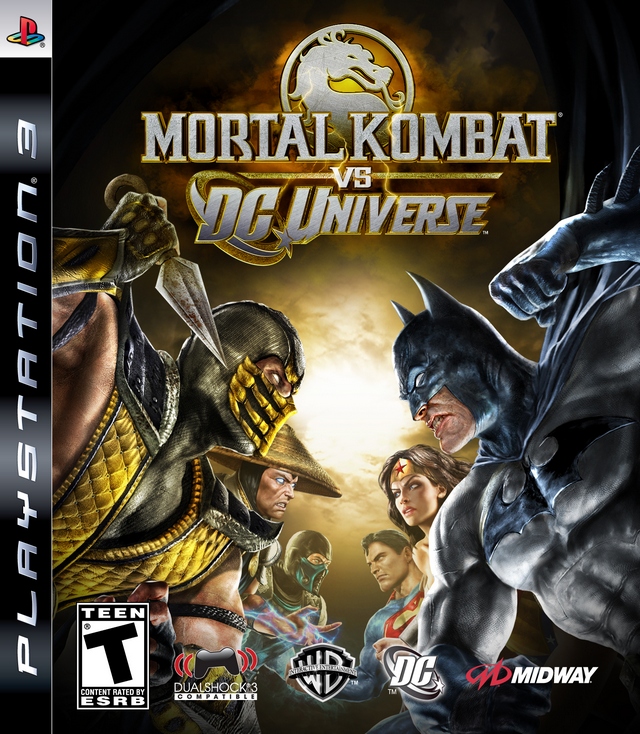 jaquette du jeu vidéo Mortal Kombat vs DC Universe