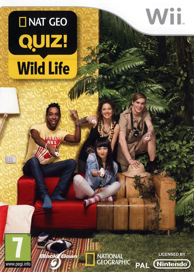 jaquette du jeu vidéo NatGeo Quiz Wild Life