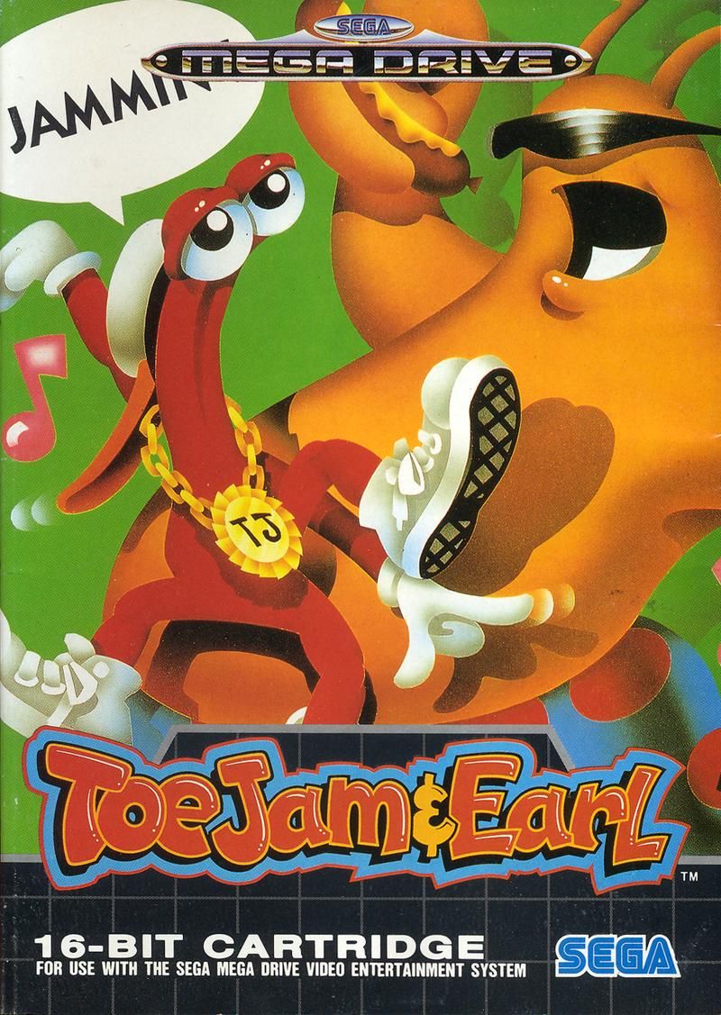 jaquette du jeu vidéo ToeJam & Earl