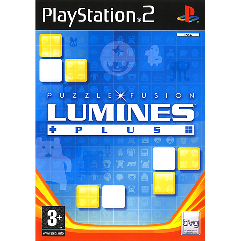 jaquette du jeu vidéo Lumines Plus