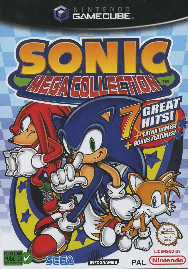 jaquette du jeu vidéo Sonic Mega Collection