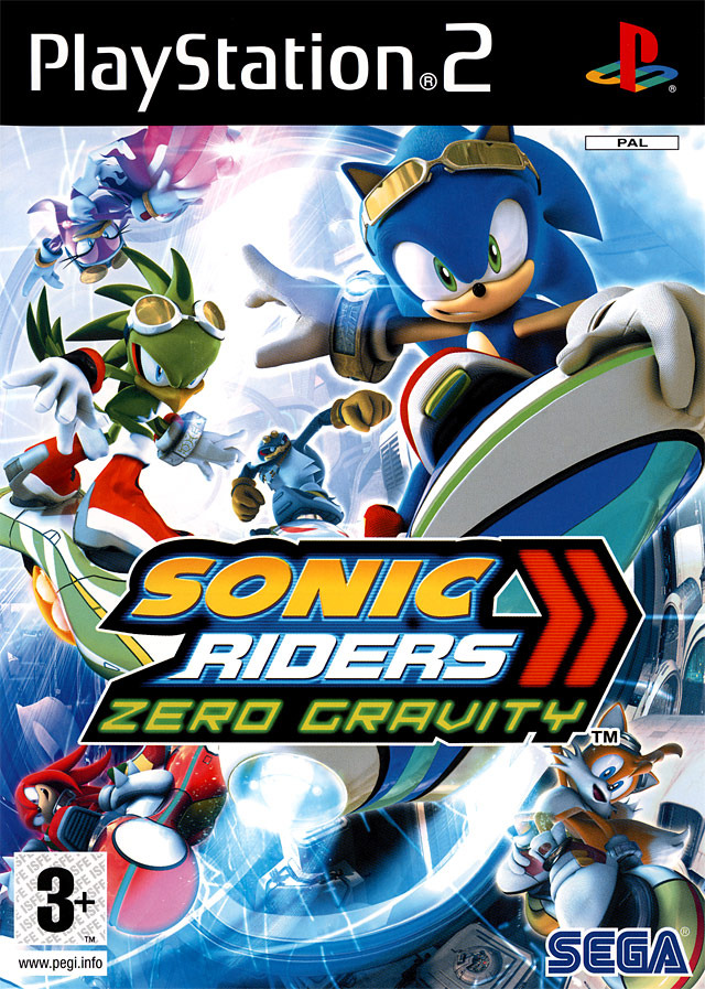 jaquette du jeu vidéo Sonic Riders Zero Gravity