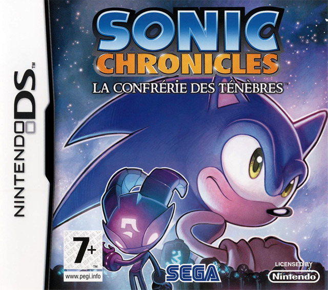 jaquette du jeu vidéo Sonic Chronicles : La Confrérie des Ténèbres