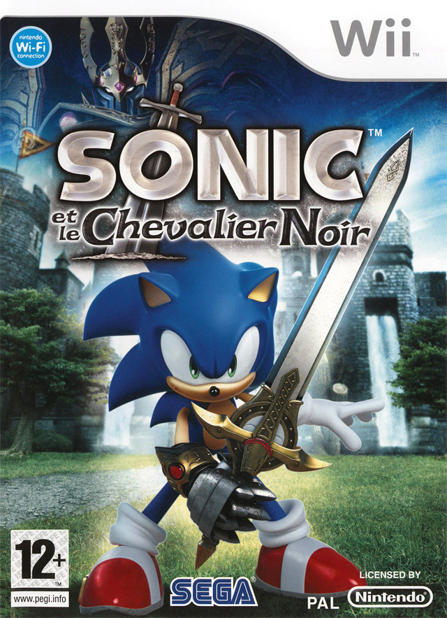 jaquette du jeu vidéo Sonic et le Chevalier Noir