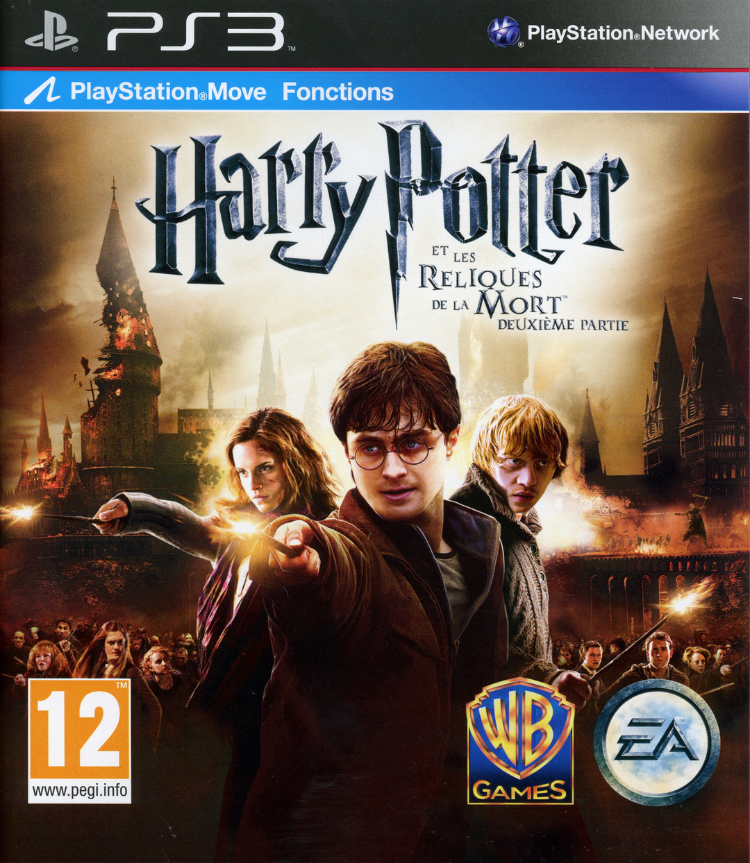jaquette du jeu vidéo Harry Potter et les Reliques de la Mort - Deuxième Partie