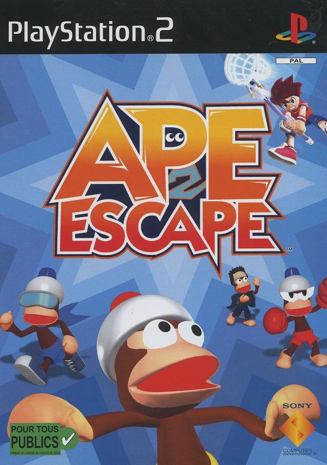 jaquette du jeu vidéo Ape Escape 2