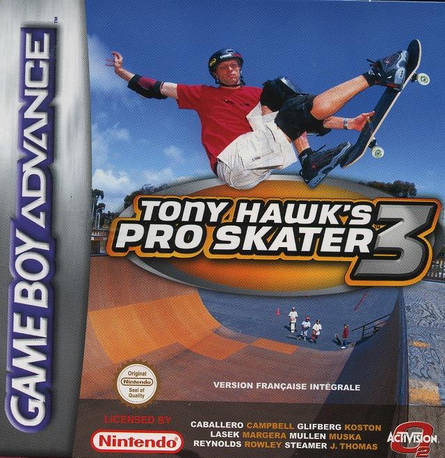 jaquette du jeu vidéo Tony Hawk's Pro Skater 3
