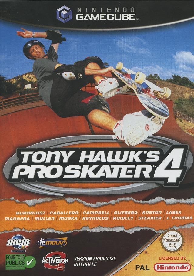 jaquette du jeu vidéo Tony Hawk's Pro Skater 4