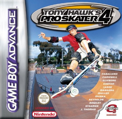 jaquette du jeu vidéo Tony Hawk's Pro Skater 4