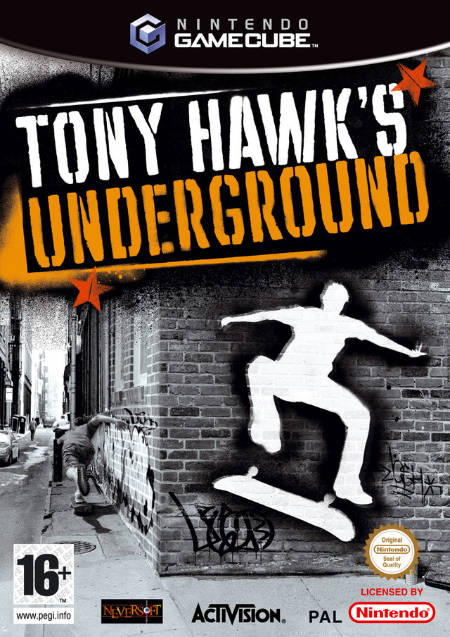 jaquette du jeu vidéo Tony Hawk's Underground
