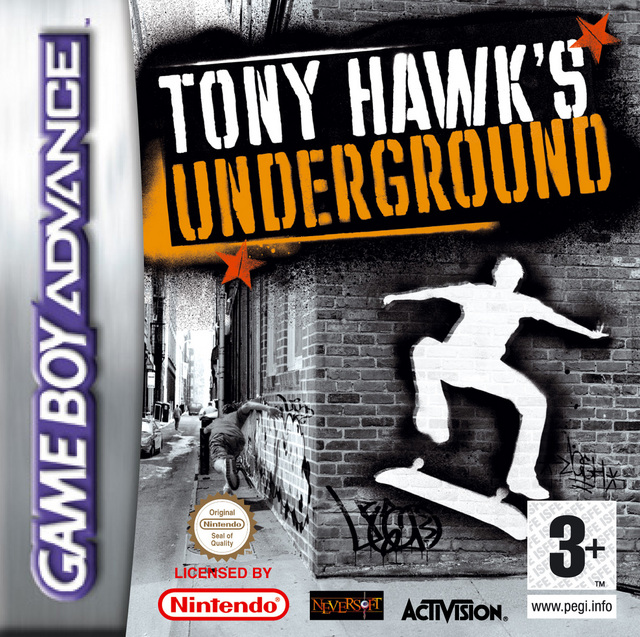 jaquette du jeu vidéo Tony Hawk's Underground